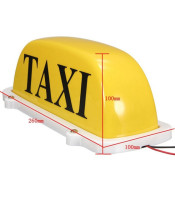 12V LED Taxi Light Waterproof Taxi Roof Lamp Cab Taxi Sign Car Magnetic Sign Lamp Fantastic