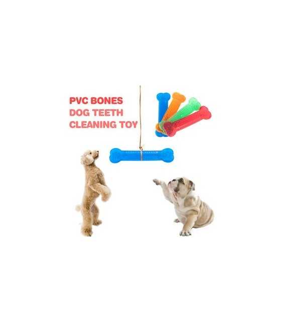 Details about Durable Aggressive Chew Toys For Dogs Bone Rubber Dog Tooth Cleaning Pet Toy 20011-34