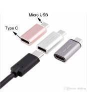 Type-C Female to Micro USB Male Connector OTG Adapter for Mobile Phone