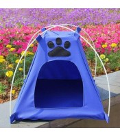 Portable Folding Small Dog Cat Pet House Kennel Tent Cloth For Indoor Outdoor WP DOG TENT