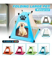 Portable Folding Small Dog Cat Pet House Kennel Tent Cloth For Indoor Outdoor WP DOG TENT