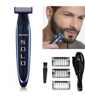 Boxili SOLO Men Electric Razor Facial Hair Remover for Trimming Edging Shaving