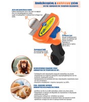 FURminator De-Shedding Tool for Large Dogs with Long Hair FURminator LARGE
