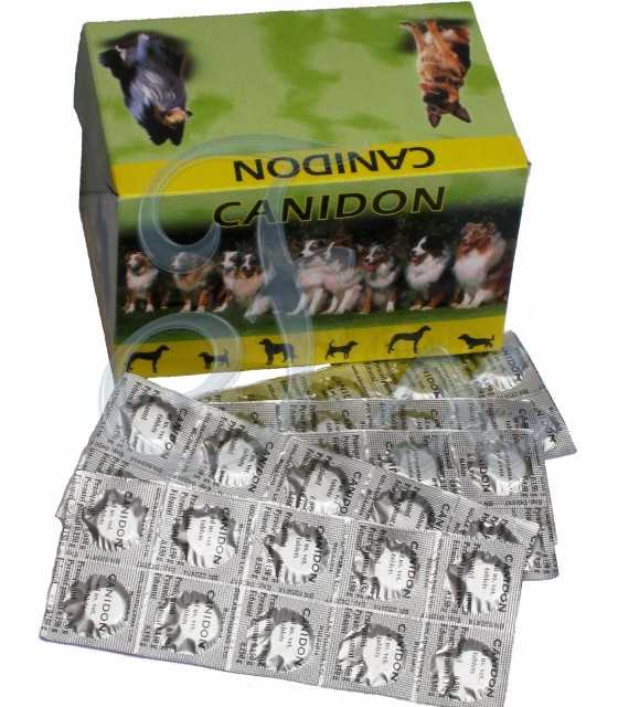 CANIDON dog wormer 50 Tablets - DRONTAL Plus Analog CANIDON 50