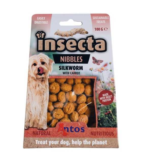 Insecta Nibbles Silkworm & Carrot 100 gr Insect  Silkworm & Carrot 100 gr