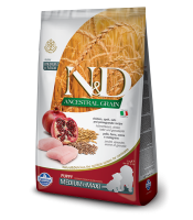 N&D Chicken & Pomegranate Puppy Medium & Maxi 2,5kg 21.04.037