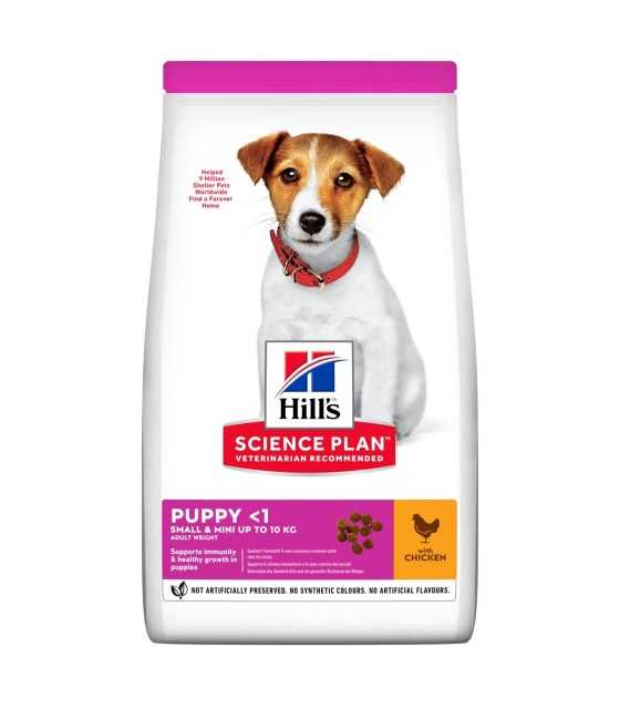 HILL'S SCIENCE PLAN Puppy Small & Mini 1,5kg Hill s puppy small&mini 1,5kg