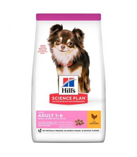 Hill's Science Plan Light Small & Mini Adult with Chicken 1.5kg Light small&mini 1,5kg