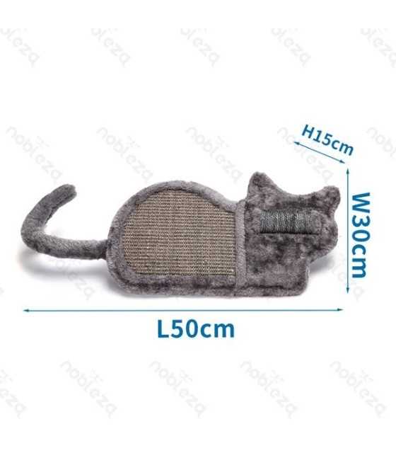 Cat onych, grey (L50xW30xH15cm)  Cat Scratching grey