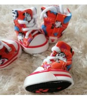 Pet Dog Puppy Canvas Sport Shoes Sneaker Boots dog shoes sneakers
