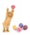 Кошче за играчки за котки Happy Pet Ball