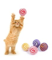 Happy Pet Ball Cat Toy Jar CAT BALL