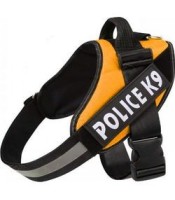 POLICE K9 Dog Harness Nylon Reflectiv POLICE K9 - S
