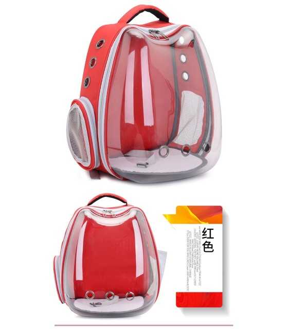 Clear Kitten Backpack, Airline Approved Space Capsule Pet Carrier Backpack for Small Dog Dog Space Capsule