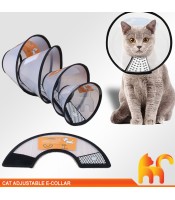 Anti Bite Pet Protective Collar Shower Dog Cat Wound Healing Protection Cover Cone Shape pet protection cover