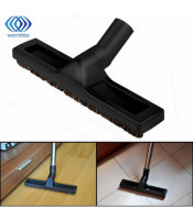 Brush floor tool 38mm PP hair + PVC wheels 30cm wide