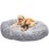 fluffy Dog, Bed Comfortable Donut Cuddler Round Dog Bed Ultra Soft Washable Dog and Cat Cushion Bed