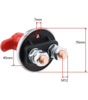 300A Heavy Duty Fixed Key Battery Isolator SwitchCut Off Power Kill...